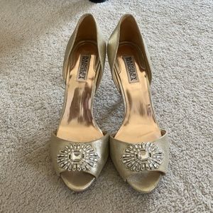 Gently used Badgley Mischka shoes.